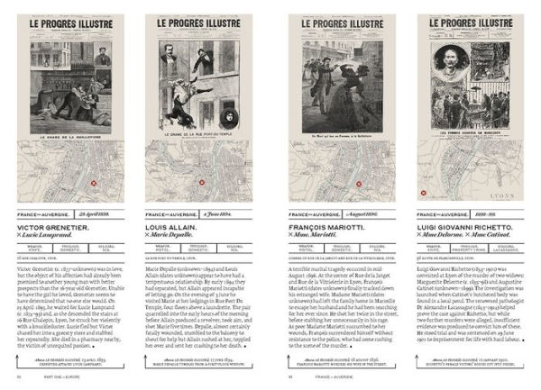 Murder Maps: Crime Scenes Revisited. Phrenology to Fingerprint. 1811-1911