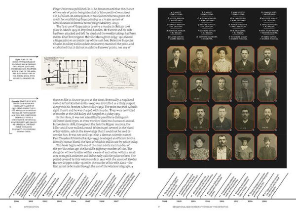 Murder Maps: Crime Scenes Revisited. Phrenology to Fingerprint. 1811-1911