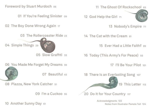 Belle and Sebastian: Illustrated Lyrics