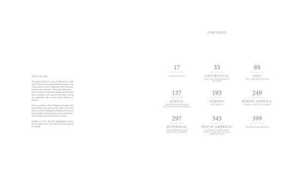 Wild Land: A Journey into the Earth's Last Wilds