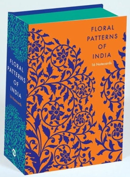 Floral Patterns of India: 16 Notecards