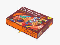 Alternative view 2 of The Story of Rome in 1000 Pieces: A Narrative Jigsaw Puzzle