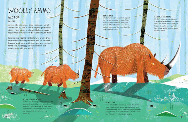 Maisie Mammoth's Memoirs: A guide to Ice age celebs