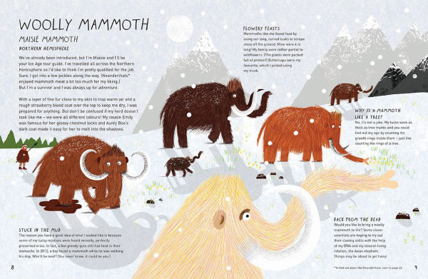 Maisie Mammoth's Memoirs: A guide to Ice age celebs