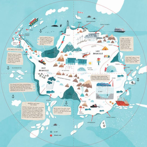 Around Antarctica: Exploring the Frozen South