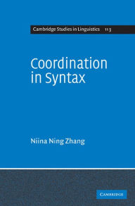 Title: Coordination in Syntax, Author: Niina Ning Zhang