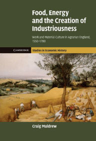 Title: Food, Energy and the Creation of Industriousness: Work and Material Culture in Agrarian England, 1550-1780, Author: Craig Muldrew