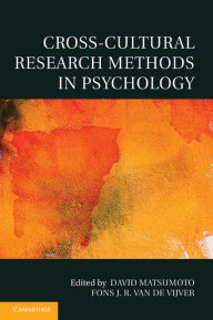 Title: Cross-Cultural Research Methods in Psychology, Author: David Matsumoto