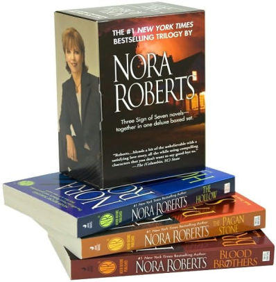 Nora Roberts Sign Of Seven Trilogy Box Setpaperback - 