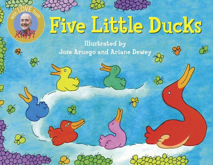 5 Little Ducks Printables Story