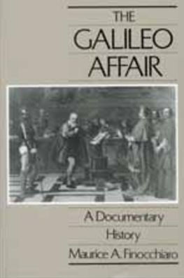 The Galileo Affair: A Documentary History / Edition 1