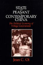 State and Peasant in Contemporary China: The Political Economy of Village Government