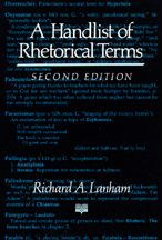 A Handlist of Rhetorical Terms, Second edition / Edition 2