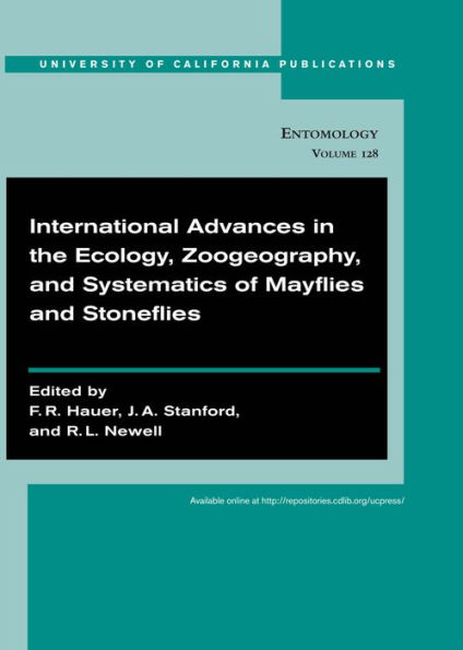 International Advances in the Ecology, Zoogeography, and Systematics of Mayflies and Stoneflies / Edition 1