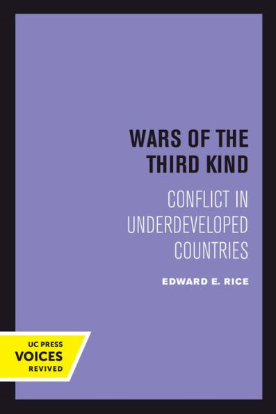 Wars of the Third Kind: Conflict Underdeveloped Countries