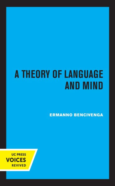 A Theory of Language and Mind