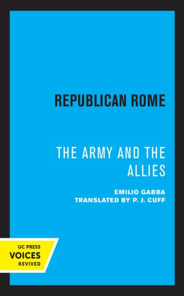 Republican Rome: The Army and the Allies