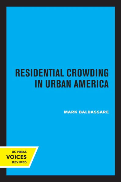 Residential Crowding Urban America