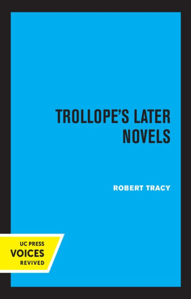 Trollope's Later Novels