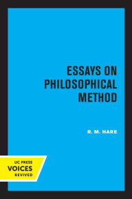 Title: Essays on Philosophical Method, Author: R.M. Hare