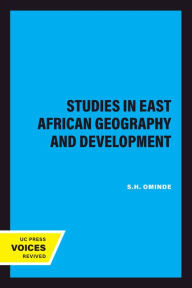 Title: Studies in East African Geography and Development, Author: S.H. Ominde
