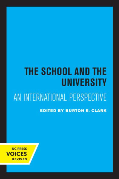 the School and University: An International Perspective