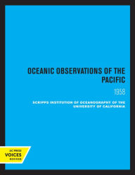 Title: Oceanic Observations of the Pacific, 1958, Author: Scripps Institution of Oceanography