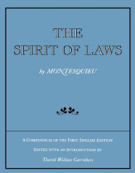 Title: The Spirit of Laws: A Compendium of the First English Edition, Author: Montesquieu