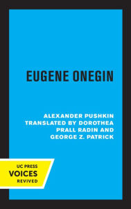 Title: Eugene Onegin, Author: Dorothea Prall Radin