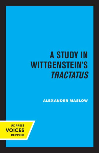 A Study Wittgenstein's Tractatus