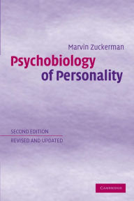 Title: Psychobiology of Personality / Edition 2, Author: Marvin Zuckerman