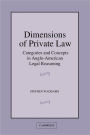 Dimensions of Private Law: Categories and Concepts in Anglo-American Legal Reasoning