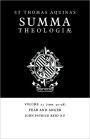 Summa Theologiae: Volume 21, Fear and Anger: 1a2ae. 40-48