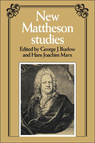 New Mattheson Studies