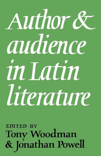 Author and Audience Latin Literature