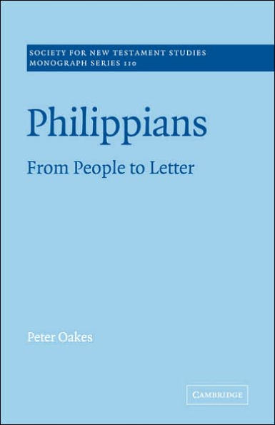 Philippians: From People to Letter