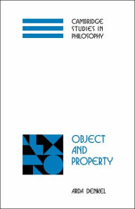 Title: Object and Property, Author: Arda Denkel
