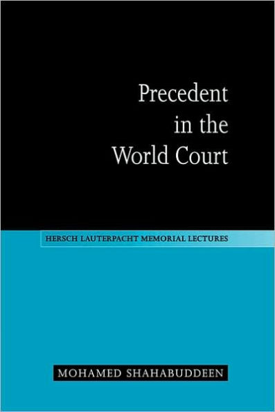 Precedent the World Court