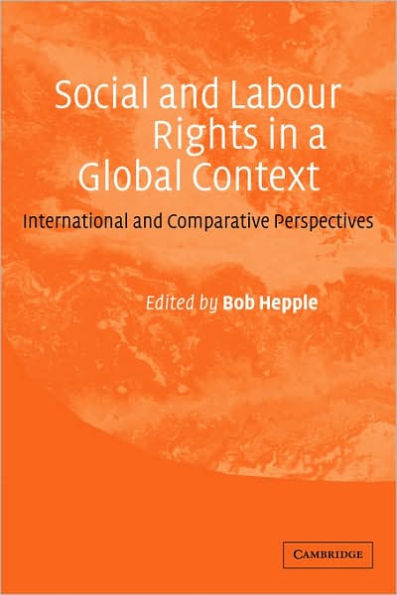 Social and Labour Rights a Global Context: International Comparative Perspectives