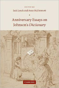 Title: Anniversary Essays on Johnson's Dictionary, Author: Jack Lynch