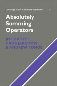 Title: Absolutely Summing Operators, Author: Joe Diestel