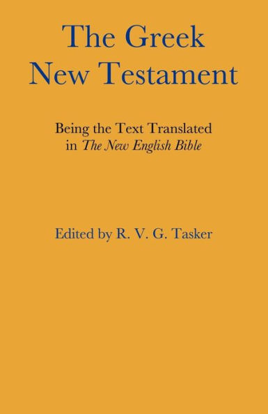 The Greek New Testament