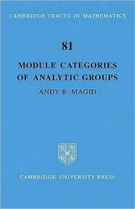 Title: Module Categories of Analytic Groups, Author: Andy R. Magid