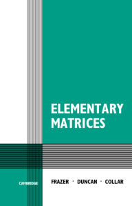Title: Elementary Matrices, Author: Frazer