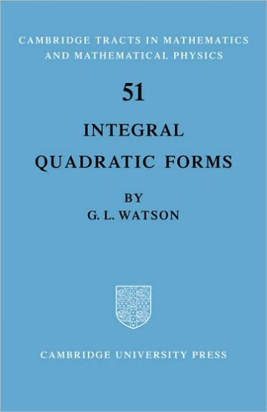 Integral Quadratic Forms