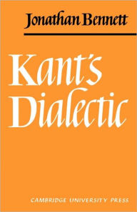 Title: Kants Dialectic, Author: Jonathan Bennett