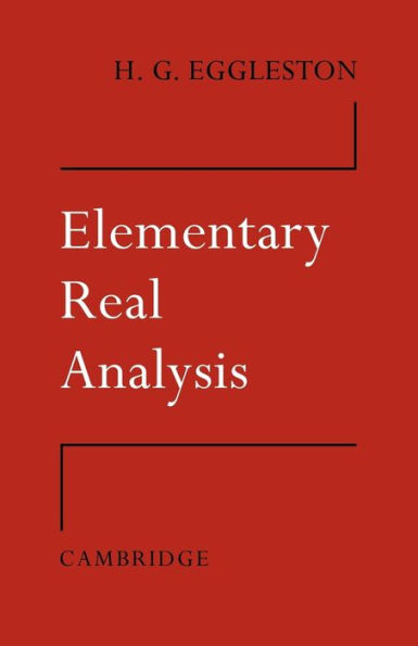 Elementary Real Analysis