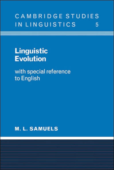 Linguistic Evolution: With Special Reference to English