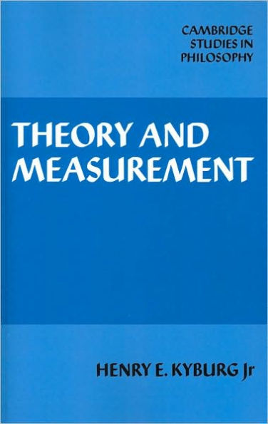 Theory and Measurement