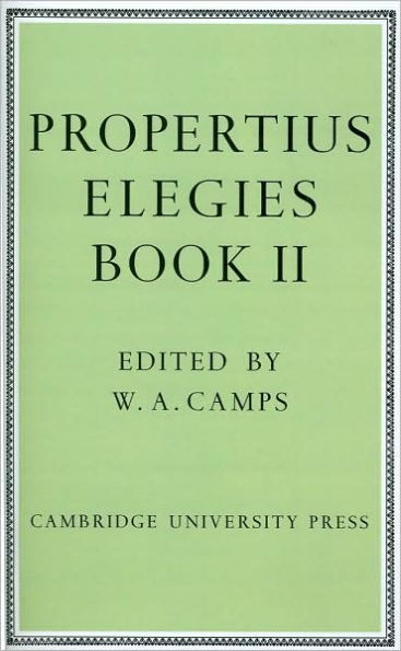 Propertius Elegies: Book II